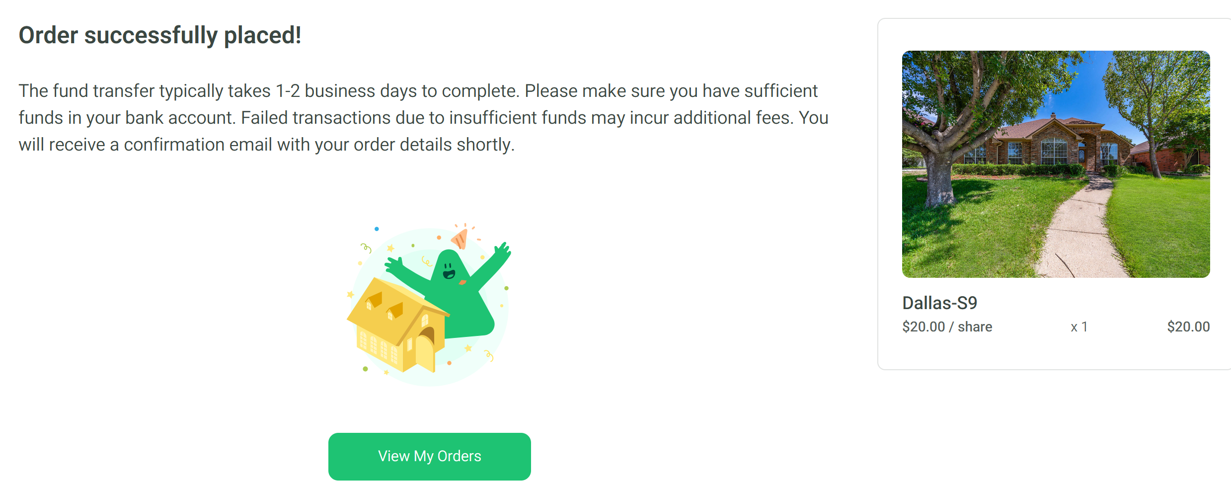 Ark7 Order Completion