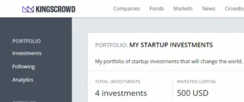 KingsCrowd Portfolio