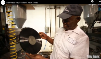 Sunpress Vinyl manufacturing process