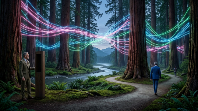 Finding Angel Investor in thickly layered environment with a path of light guiding 