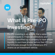 EquityNet Pre-IPO Investing